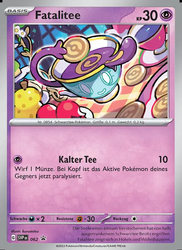 Image of the card Fatalitee