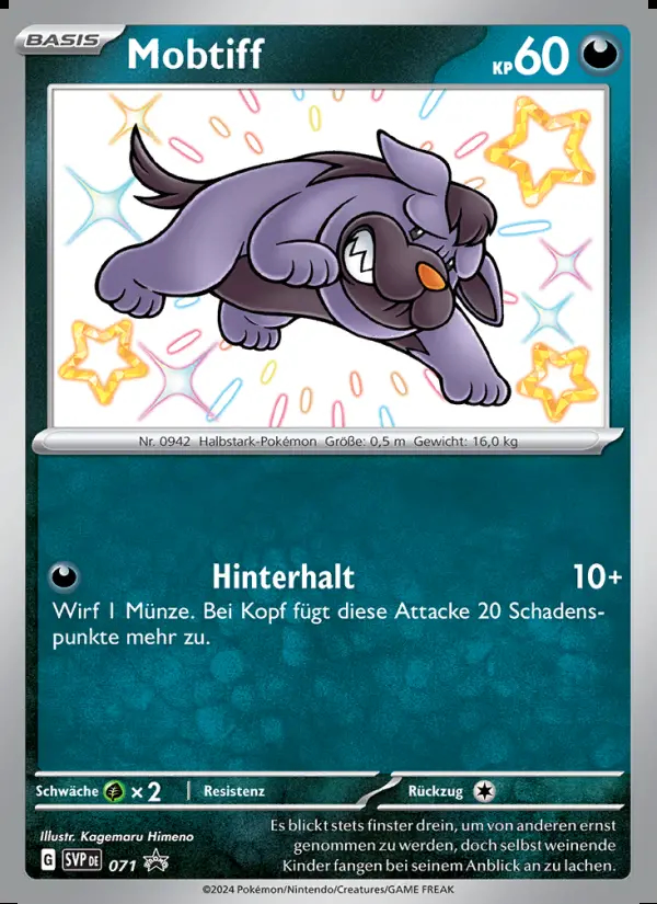 Image of the card Mobtiff