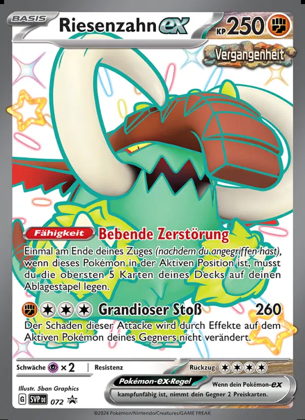 Image of the card Riesenzahn-ex