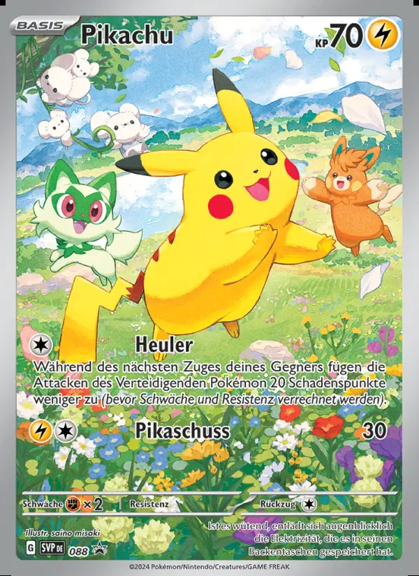 Image of the card Pikachu