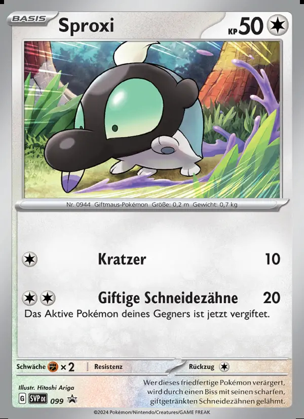 Image of the card Sproxi