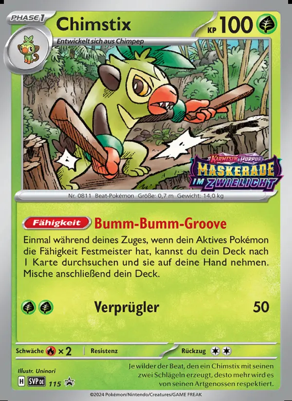 Image of the card Chimstix