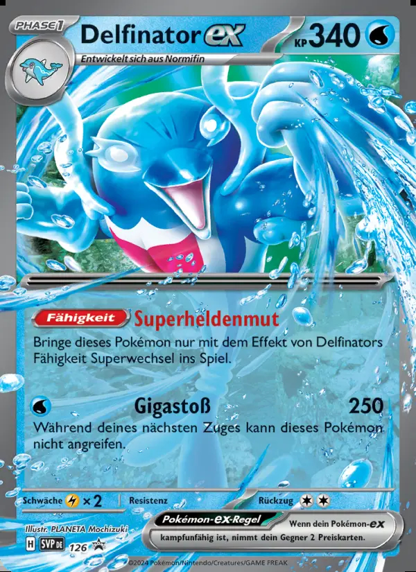 Image of the card Delfinator-ex