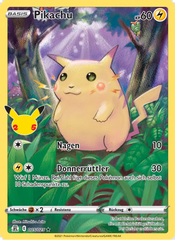 Image of the card Pikachu