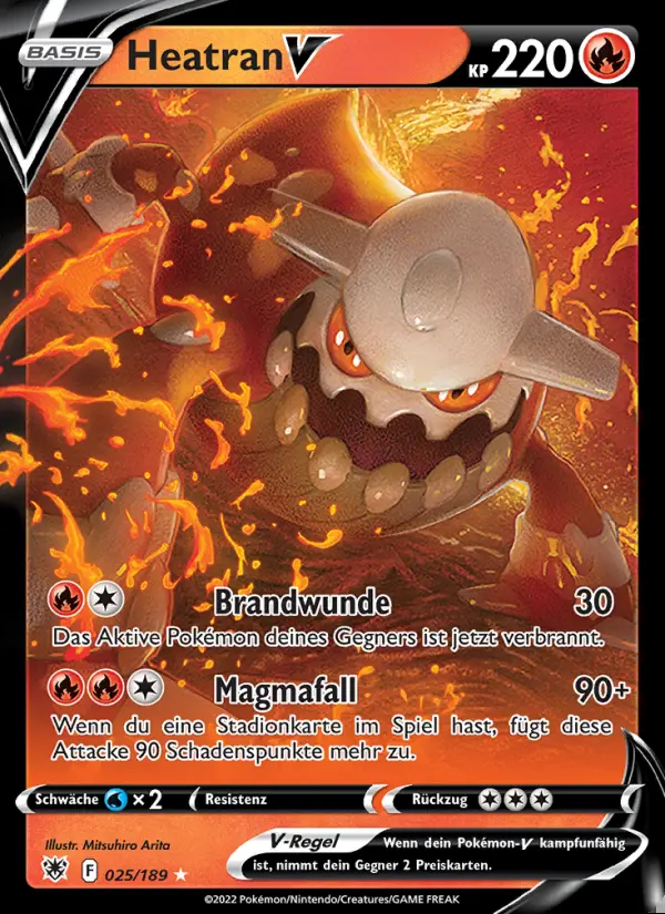 Image of the card Heatran V