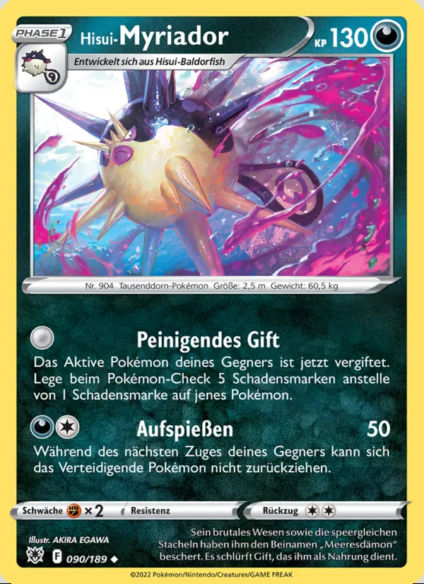 Image of the card Hisui-Myriador