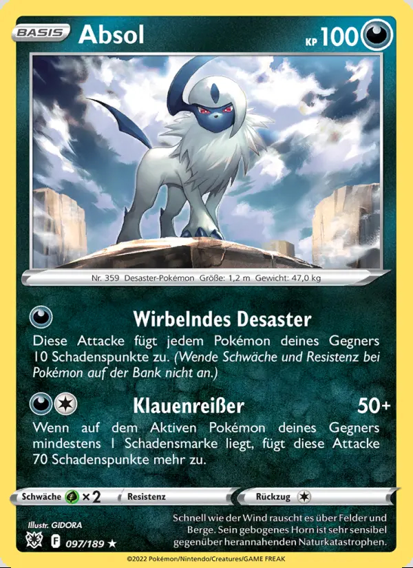 Image of the card Absol