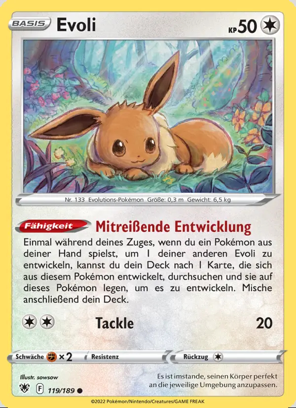 Image of the card Evoli