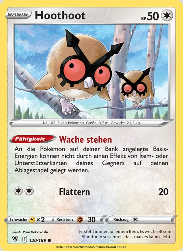 Image of the card Hoothoot