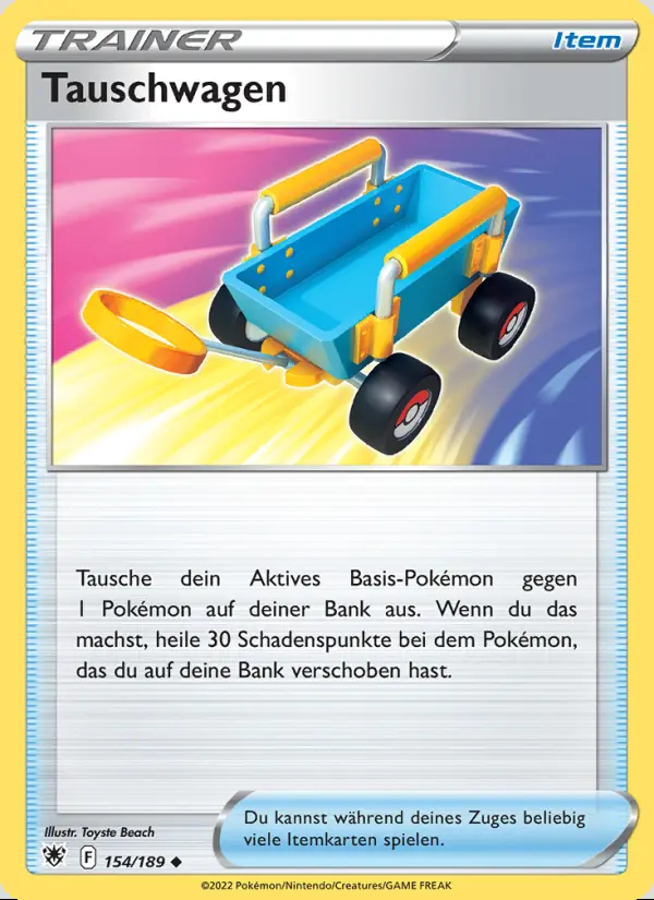 Image of the card Tauschwagen