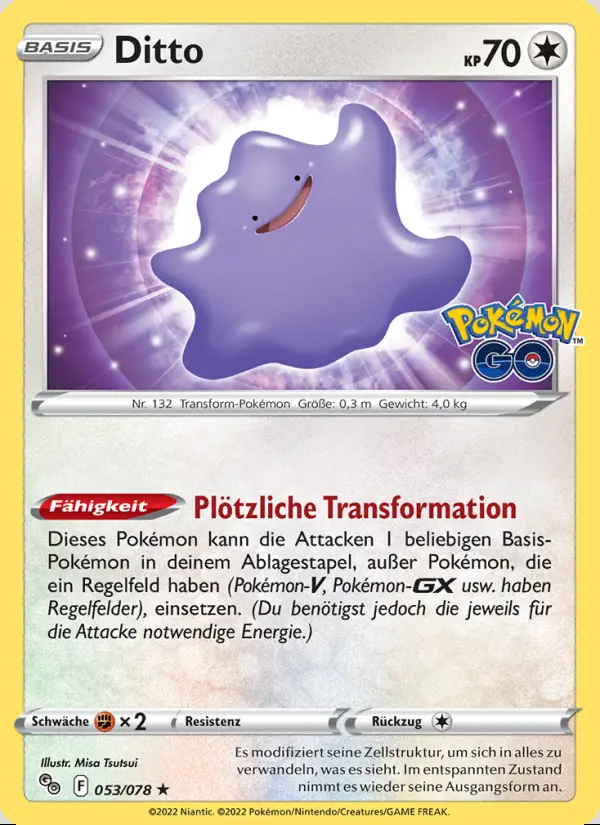 Image of the card Ditto