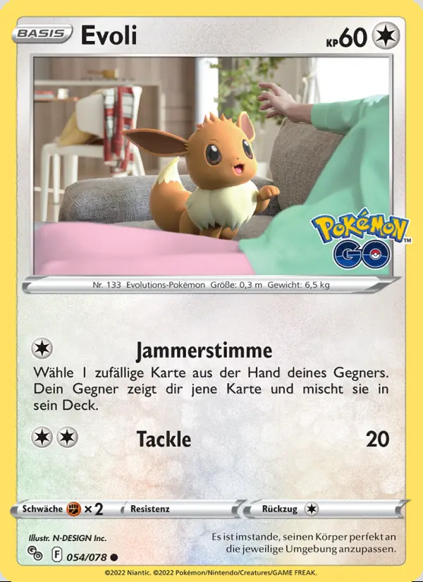 Image of the card Evoli