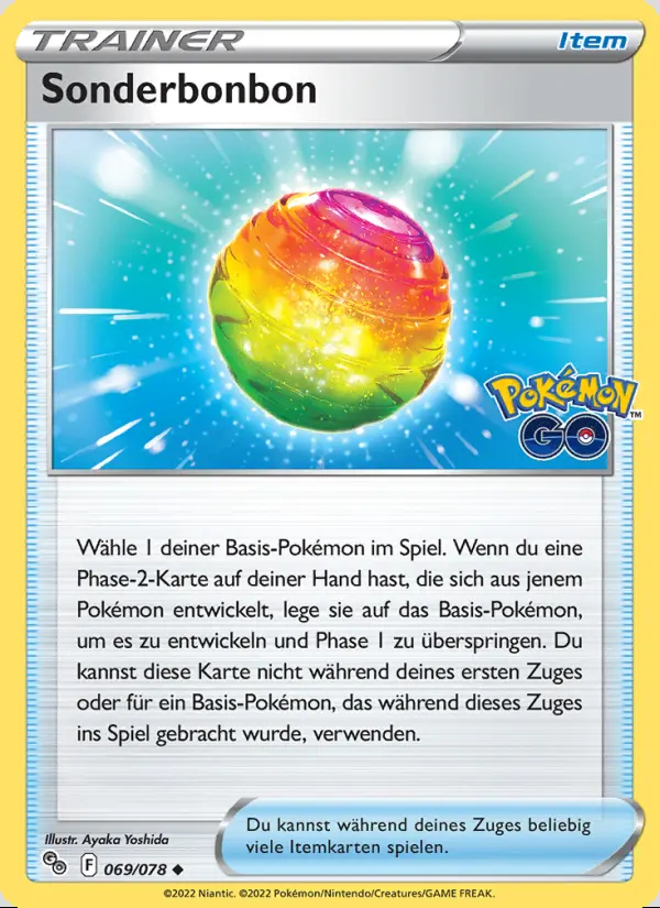 Image of the card Sonderbonbon