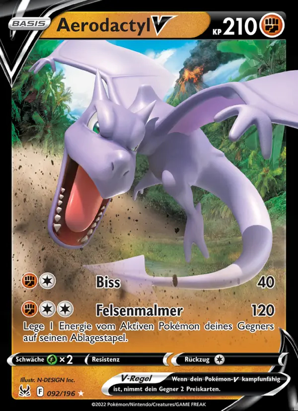 Image of the card Aerodactyl V