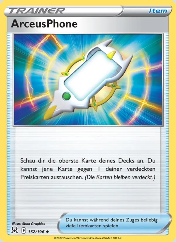 Image of the card ArceusPhone