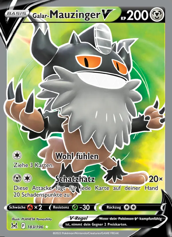 Image of the card Galar-Mauzinger V