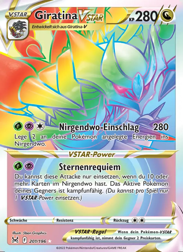 Image of the card Giratina VSTAR