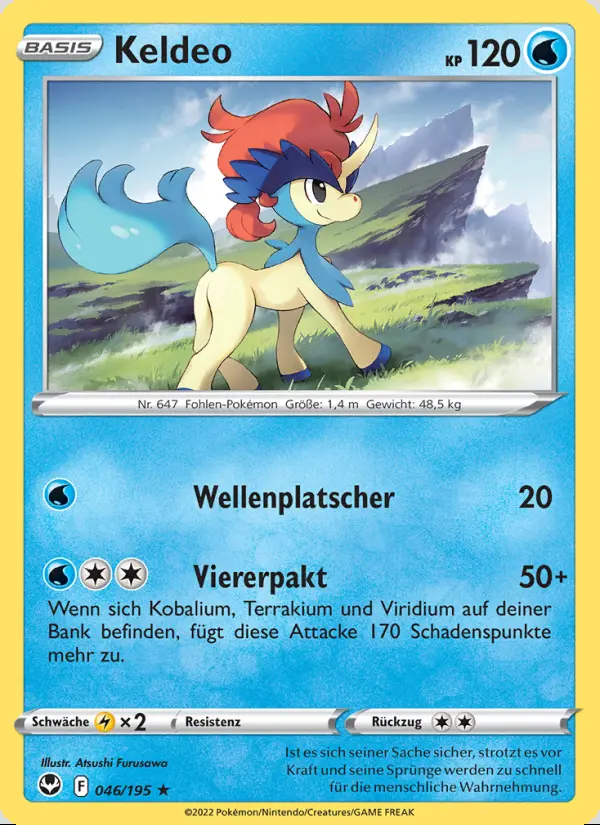 Image of the card Keldeo