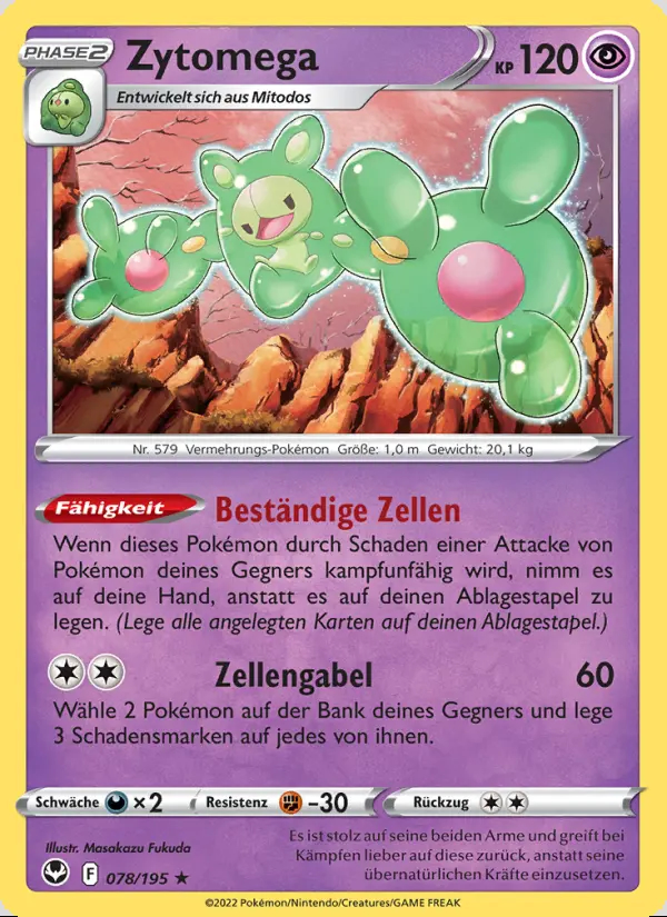 Image of the card Zytomega