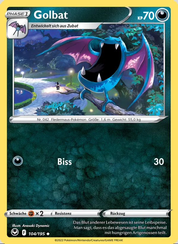 Image of the card Golbat