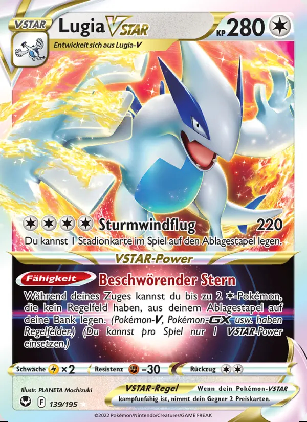 Image of the card Lugia VSTAR