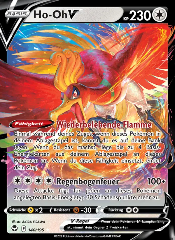 Image of the card Ho-Oh V