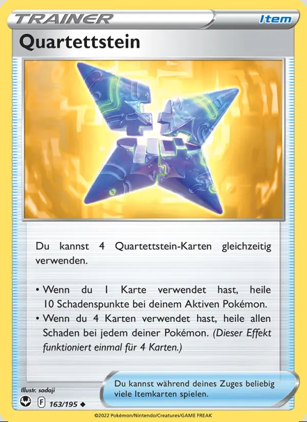 Image of the card Quartettstein