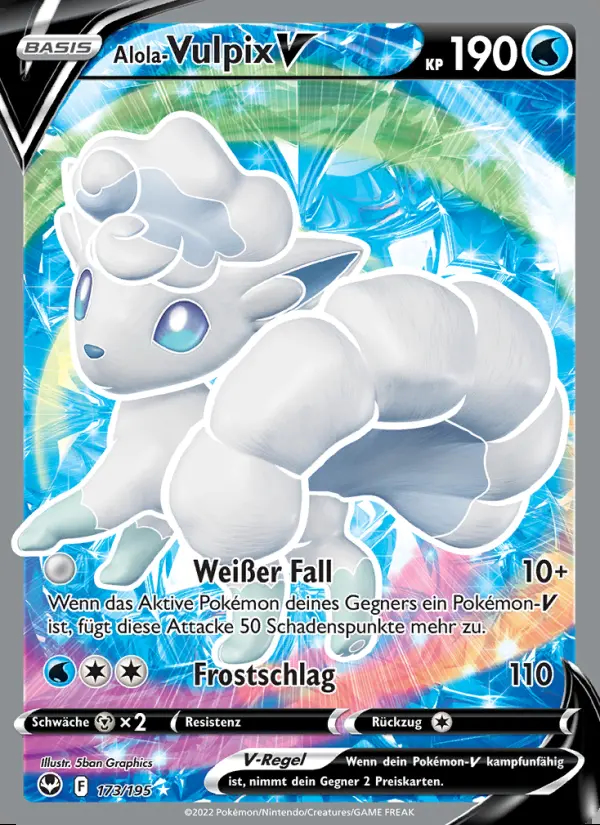 Image of the card Alola Vulpix-V