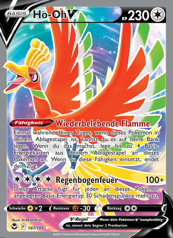 Image of the card Ho-Oh V