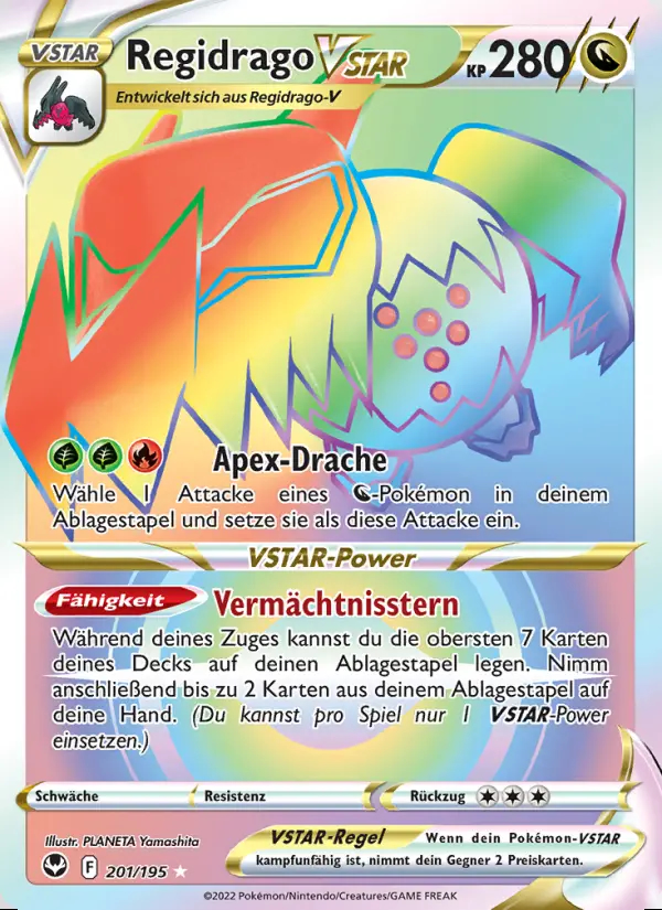 Image of the card Regidrago VSTAR