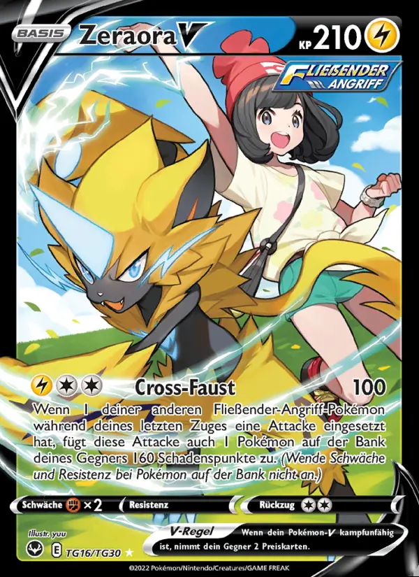 Image of the card Zeraora V