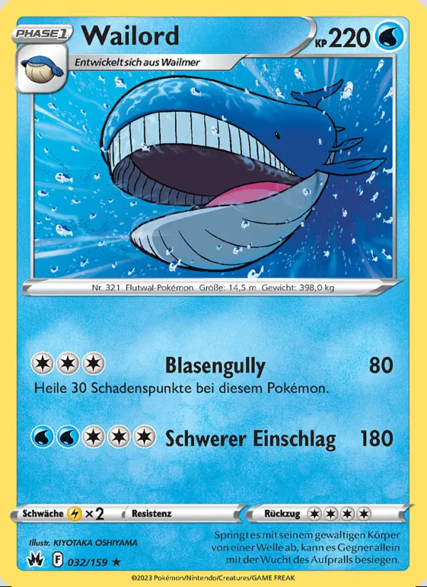 Image of the card Wailord