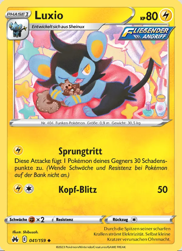 Image of the card Luxio