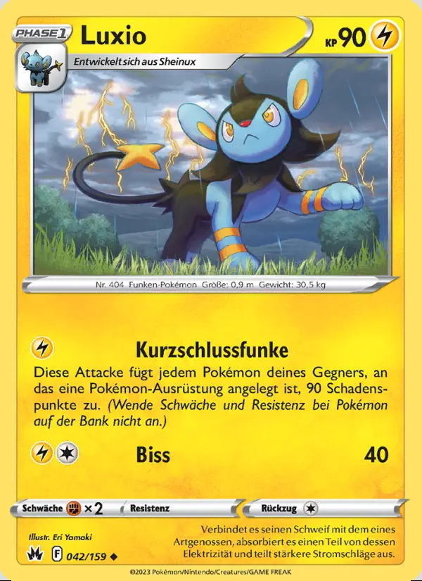 Image of the card Luxio