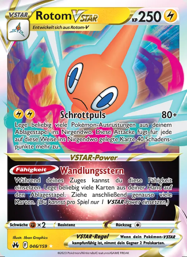 Image of the card Rotom VSTAR