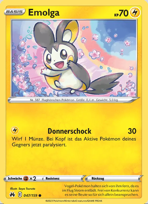 Image of the card Emolga