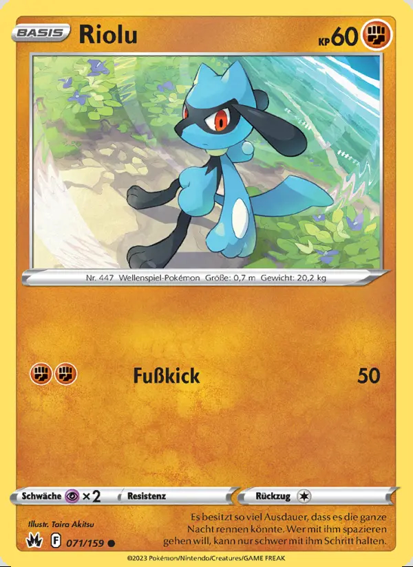 Image of the card Riolu