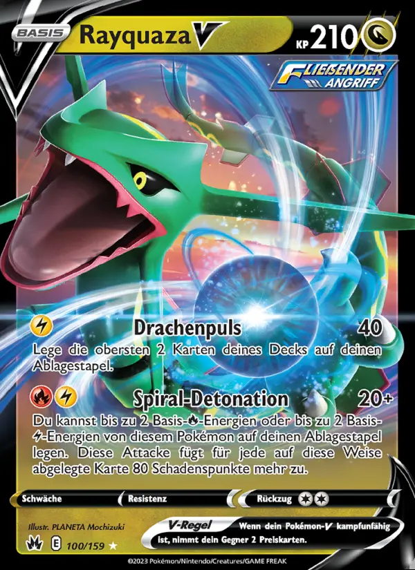 Image of the card Rayquaza V