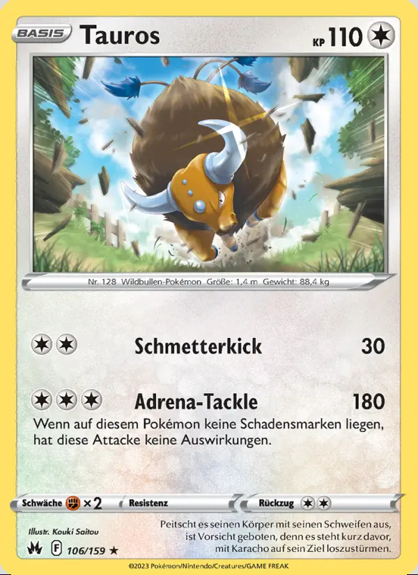 Image of the card Tauros