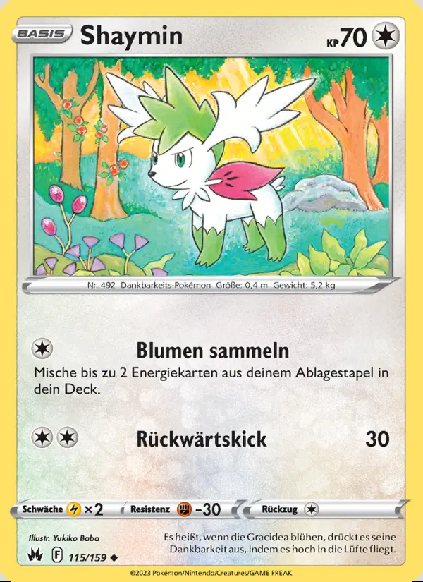 Image of the card Shaymin