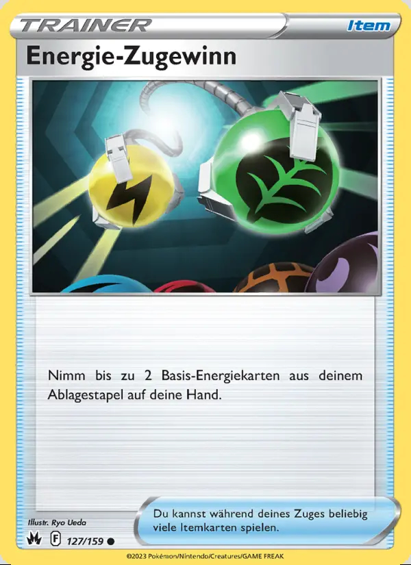 Image of the card Energie-Zugewinn