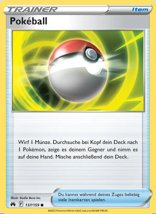 Image of the card Pokéball