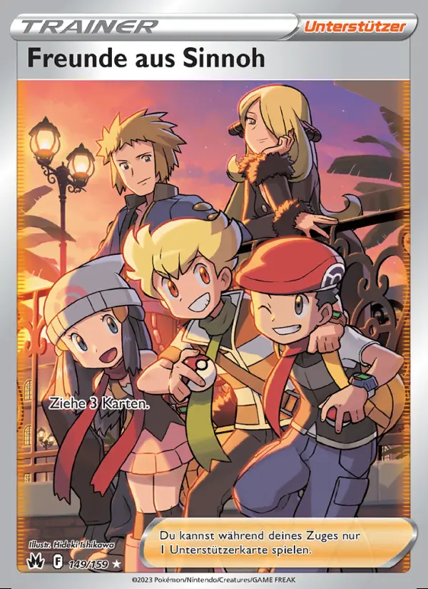 Image of the card Freunde aus Sinnoh