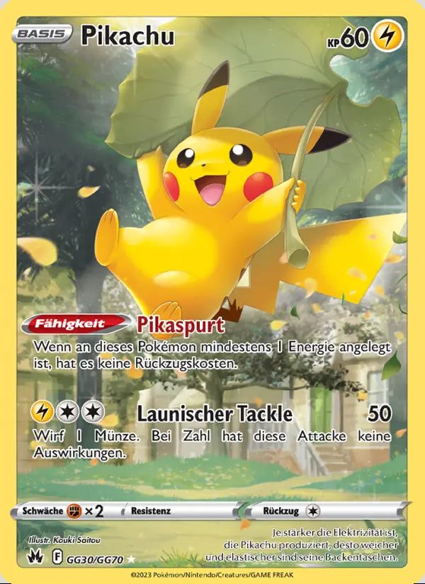 Image of the card Pikachu