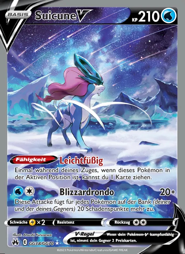 Image of the card Suicune V