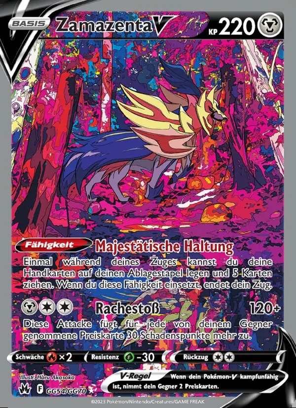 Image of the card Zamazenta V