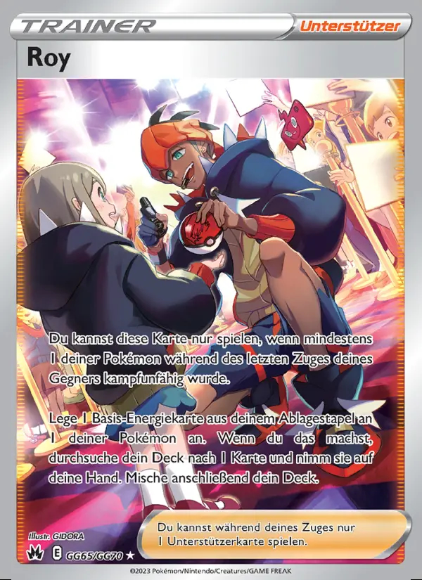 Image of the card Roy