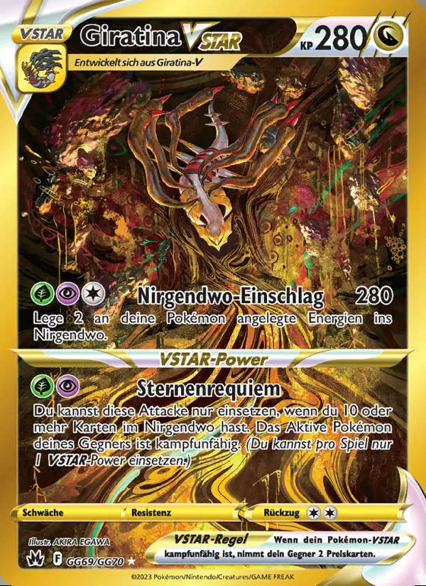 Image of the card Giratina VSTAR