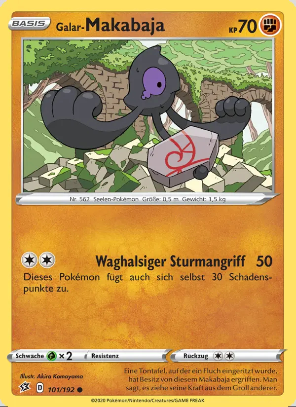 Image of the card Galar-Makabaja