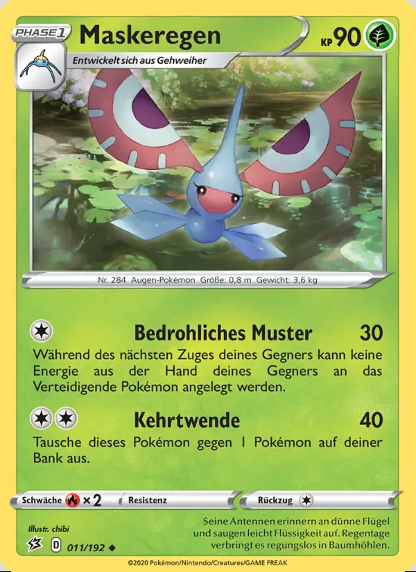 Image of the card Maskeregen